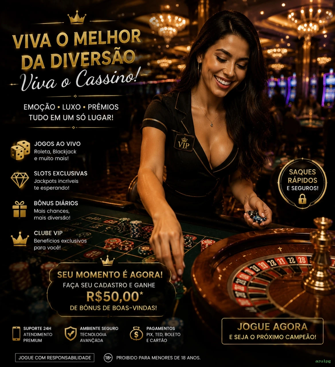 Login rápido no app azulpg